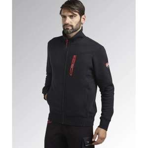 DIADORA UTILITY - 702.180071-80013/XL Sweat-shirt brossé avec logo DUCATI-EAN 8053607263158 WORK HOODIES - Product Image 2