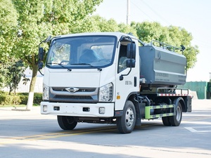 Camion d'aspiration des eaux usées haute pression Foton, véhicule de nettoyage des égouts à haute pression, machine de nettoyage des égouts à jet d'eau - Product Image 3