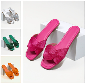 Nouvelles Sandales Chic Tendance pour <span class=keywords><strong>Femme</strong></span> Été 2025 – Meilleures Ventes, Claquettes <span class=keywords><strong>de</strong></span> Luxe <span class=keywords><strong>de</strong></span> Créateur pour <span class=keywords><strong>Femme</strong></span> 37-41, Chaussons d'Extérieur OEM - Product Image 2