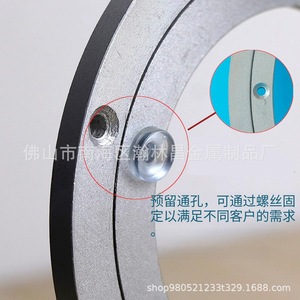 Swivel Plate Aluminum Alloy 11.6"/295mm Rotatable For Round <b>Table</b> DIY <b>Coffee</b> <b>Table</b> - Product Image 3