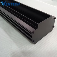 Diffuseur linéaire de plafond VENTECH en alliage d'aluminium, grille de ventilation HVAC, diffuseur à flux invisible, cadre dissimulé