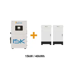 Pytes太阳能系统12kw 15kw太阳能逆变器离网太阳能20kw 40kw 50kw太阳能系统