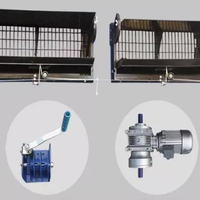 Équipement de ventilation de fenêtre de ventilation de paroi latérale Entrée d'air pour l'élevage porcin Ferme d'aération pour ferme avicole
