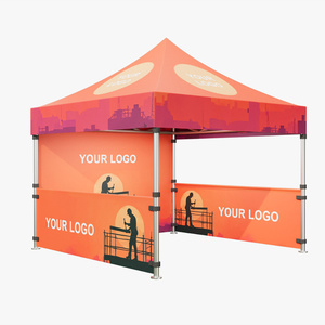 Tùy chỉnh in Pop Up nhôm triển lãm Lều OEM bán buôn dễ dàng gấp thương mại hiển thị tán cho tiếp thị và khuyến mãi - Product Image 3