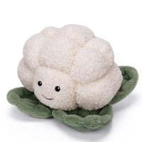 Mignon nouveau personnalisé en gros chou-fleur en peluche bébé oreiller de couchage apaisant cadeau d'anniversaire