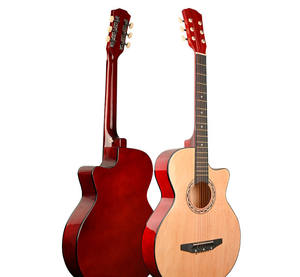 <span class=keywords><strong>Guitare</strong></span> acoustique de 38 pouces en bois de tilleul, 6 <span class=keywords><strong>cordes</strong></span>, <span class=keywords><strong>guitare</strong></span> <span class=keywords><strong>folk</strong></span>, <span class=keywords><strong>guitare</strong></span> en bois, instrument de musique pour débutants, adultes, enfants, meilleur cadeau - Product Image 2