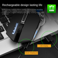 À la mode Valorant Bm400 rechargeable 2.4G sans fil silencieux mécanique RGB souris jeu souris en gros OEM