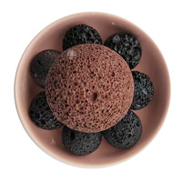 Boule de roche volcanique naturelle de taille personnalisée pour diffuseur d'arômes, filtre, aménagement paysager, approvisionnement en vrac