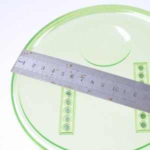 ชามเหยื่อแม่เหล็กสีเขียว 18 ซม. อุปกรณ์ตกปลาพลาสติกสำหรับปลาในน้ำจืด - Product Image 5