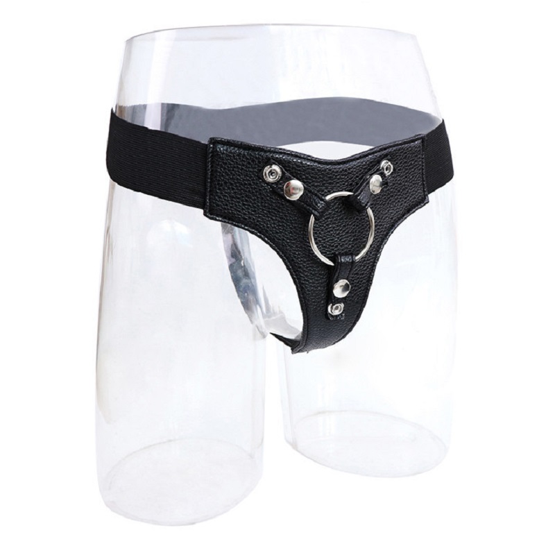 Courroie de godemiché de pénis sur la ceinture pour la courroie de femme sur le pantalon en nylon de godemiché portable de ceinture de godemiché de pénis pour la lesbienne