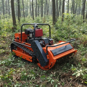 Nouvelle Arrivée Tondeuse Robotisée Mini Ferme à Fléaux 800mm 1000mm 1200mm RC Diesel sur Chenilles pour la Coupe de l'Herbe - Product Image 1