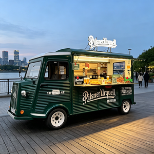 Camion <span class=keywords><strong>à</strong></span> café motorisé entièrement équipé avec équipement <span class=keywords><strong>à</strong></span> café italien, construction en fibre de verre pour les cafés expresso, les événements et la restauration - Product Image 2