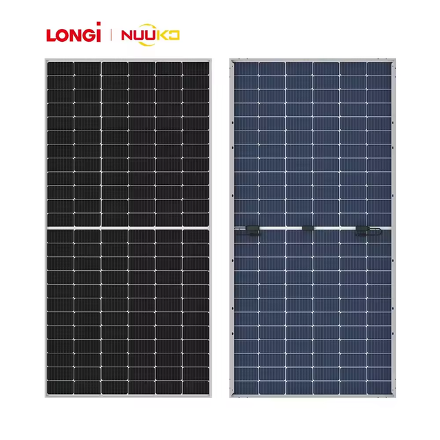 Longi Series 144-Cell Monocrystalline Solar Panel PERC Technology 535W-555W Ran OEM Power TUV Certified EU Competitive Price USD