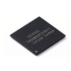 Fournisseurs de composants électroniques d'origine THGBMHG8C2LBAIL, mémoire 32 Go MLC eMMC 5.1 BGA-153 - Product Image 1