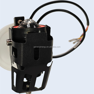 Projecteur LED réglable étanche IP67 de 5 pouces avec moteur sans balais et cadre orange 36V <span class=keywords><strong>pour</strong></span> vélos électriques - Product Image 5