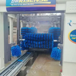 china car wash machine or auto car wash machine system fully automatic or tunnel car wash machine