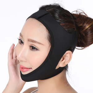 Bandeau de sommeil réutilisable pour amincir le double menton, masque facial en V, ceinture de lifting du visage en V pour produits de beauté - Product Image 5
