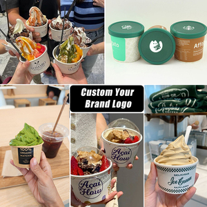 Customization logo Short Wafer Soft Serve Ice Cream <strong>Paper</strong> <strong>Cup</strong> <strong>Usa</strong> Disposable Animal Dinosaur Ice Cream <strong>Paper</strong> <strong>Cup</strong> Container - Product Image 5