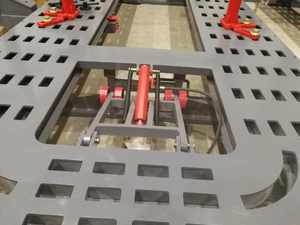 Auto Sistema De Reparação Do Corpo Banco De Colisão Reparo Do Carro Quadro De Alumínio Fabricado Officina Attrezzi Auto Body Machine - Product Image 2