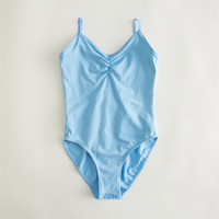 Vente flash, vêtements de danse d'entraînement pas chers, coton et élasthanne, blanc, bleu, rose, noir, justaucorps de ballet pour enfants, filles, enfants, jupes de ballet