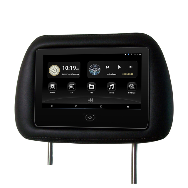 Customization 4G LTE Display FHD Embedded Car Back Seat Monitor Android Car Headrest Screen 10Inch Handheld Android Car Tablet