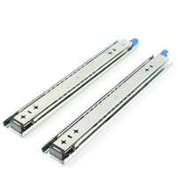 SS2053LK Glissière de tiroir rétractable à extension complète de 53mm avec serrure, acier inoxydable 304, résistant à la corrosion