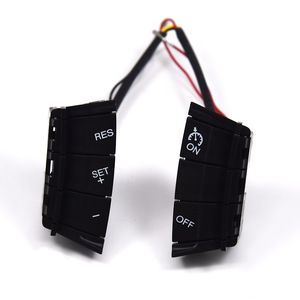 สวิตช์ควบคุมพวงมาลัยฟอร์ด ชุดควบคุมความเร็วอัตโนมัติ สำหรับฟอร์ด โฟกัส ปี 2009-2013 ชุดอัพเกรดวัสดุ ABS ใหม่ - Product Image 2