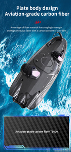 Planche de surf à moteur à injection de carburant en fibre de carbone pour sports nautiques et lacustres - Portable avec sac, puissante et excitante - Product Image 2