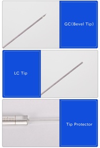 Seringue de laboratoire en verre à pointe biseautée GC, 0,5 µl-1000 µl, avec aiguille, pour usage en laboratoire - Product Image 6