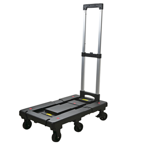 31*50 सेमी बहुक्रियाशील पीपी प्लास्टिक शॉपिंग कार्ट ट्रॉली ओम अनुकूलन योग्य प्लेटफॉर्म सुपरमार्केट सामान के लिए सुपरमार्केट सामान - Product Image 1