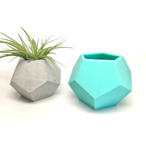 Pot de jardin en ciment naturel fluché, <span class=keywords><strong>moules</strong></span> en barbole/pot en béton intérieur pour plantes succulentes - Product Image 1