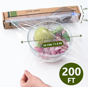 Nhà máy tùy chỉnh-thực hiện phiên bản nhựa bộ phim kéo dài phân hủy sinh học thực phẩm không thấm nước bảo quản phim - Product Image 5