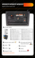 Radio para Auto MEKEDE MS con Pantalla IPS Android 13, 8 Núcleos, 8+256GB, Carplay, Unidades Principales para Toyota, Hyundai, VW, BMW, Audi, 2din, GPS