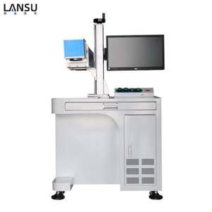 Máquina de Marcado Láser de Fibra Dinámica de CO2 de Escritorio, 30W 50W, Refrigeración por Aire, Nueva, para Corte de Joyería, con Soporte para DXF/BMP/AI - Product Image 1