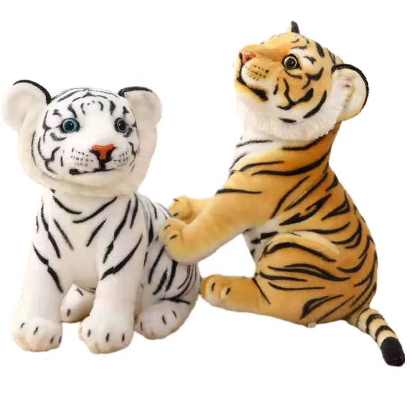 China Wholesale Plush Animal Tiger Doll Custom Kids Stuffed Cute Custom Animal Plush Mascot Tiger Toy