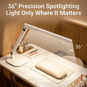 Lámpara LED de Belleza para Uñas, Pestañas, Cejas y Tatuajes, Lámpara de Mesa Ajustable para Manicura, Suministro al por Mayor del Fabricante - Product Image 4