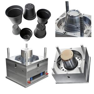 Alta qualidade <span class=keywords><strong>Custom</strong></span> Flower Pot Injection Mold Fabricante Plastic Planter <span class=keywords><strong>Mould</strong></span> Factory Jardinagem Pot Molding - Product Image 1