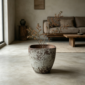 <span class=keywords><strong>Pot</strong></span> de fleurs <span class=keywords><strong>en</strong></span> céramique de Jingdezhen pour plantes hydroponiques, <span class=keywords><strong>pot</strong></span> de jardinage <span class=keywords><strong>en</strong></span> <span class=keywords><strong>terre</strong></span> <span class=keywords><strong>cuite</strong></span> grossière pour villa et cour - Product Image 2