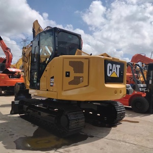 Excavatrice sur chenilles d'occasion Caterpillar Cat307.5 de 7 tonnes pour petits et moyens chantiers d'excavation, à bas prix, avec chenilles en caoutchouc - Product Image 3