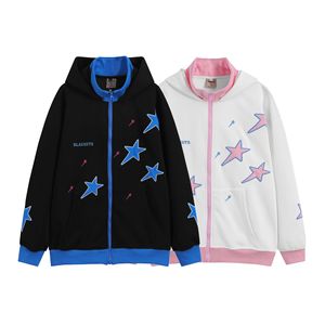 Wholesale Men's Winter Hoodies 100% Cotton Heavy Weight OEM Towel Embroidery Oversized Fit Zipper-Up - Product Image 6