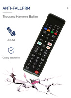 Control Remoto Versión en Inglés BN59-01315B para Televisor LCD Samsung, Control Remoto IR Programable