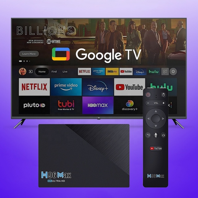 H96 MAX Rockchip RK3566 8K Quad Core Streaming Device Internet Ott 8GB RAM 128GB ROM Best Smart Google Android 11 Set Top TV Box