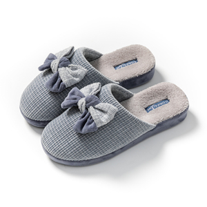 รองเท้าแตะสำหรับผู้หญิง รุ่น CORIFEI 2026 ดีไซน์ใหม่ สำหรับใส่ในห้องนอน ทำจากผ้าสักหลาด นุ่ม สบาย ไม่ลื่น ให้ความอบอุ่นในฤดูหนาว แบบสวมพื้นเรียบ - Product Image 1