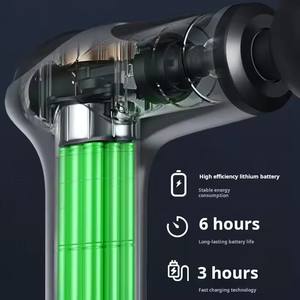 Pistol pijat jaringan dalam pijat bahu, kaki, otot kaki getaran otot pukulan otot Mini Pusher baterai nirkabel portabel - Product Image 2