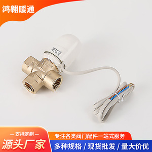 Válvula Termostática Unidireccional de Latón Resistente a la Corrosión con Rosca Interna DN15/DN20/DN25 para Calefacción por Suelo Radiante, Sistemas HVAC Duraderos para el Hogar - Product Image 5