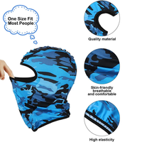 Cagoule rafraîchissante pour hommes et femmes avec logo personnalisé, masque de ski d'été respirant, doublure de casque, chapeau de pêche pour le camping en plein air