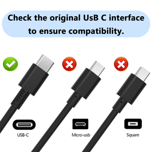 65W Universele Usb C Laptop Oplader Voor Lenovo Dell Hp Asus Chromebook Samsung Lg Gram Macbook Pro Type C Snelle Power <span class=keywords><strong>Adapter</strong></span> Snoer - Product Image 3