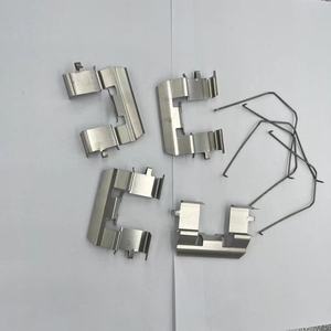 Antirumore anteriore e le clip si adattano alle pillole dei freni D1608 Kit di riparazione parti del freno automatico in acciaio inossidabile per ACURA 45022-SFE-J20 - Product Image 4