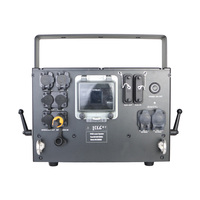 20W Outdoor Vollfarbige Bühnenbeleuchtung Professioneller RGBW Wasserdichter Laser-Projektor IP65 DMX512 für Lasershows
