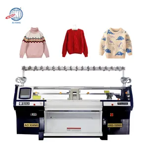 Support After-sale Service Dual System Automatic Computer Fashionable Weft Weaving Sweater Flat Knitting Machine